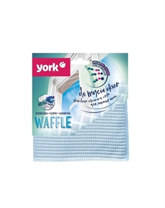 Салфетка из микрофибры для окон вафельная York