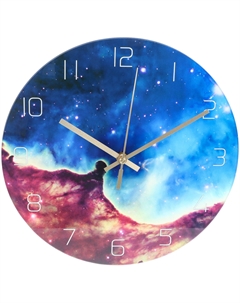 Настенный часы космическая туманность 29,5х29,5 см Jjt