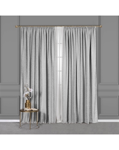Комплект штор Daily by T Гордиан серые 220х270 см Daily by togas