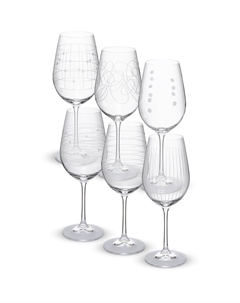 Набор бокалов для вина Виола elements 450 мл 6 шт Bohemia crystall