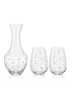 Набор cookies жизель декантер и 2 стакана 450 мл Crystalex