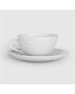 Пара чайная Rococo 220 мл 15,7 см Cmielow