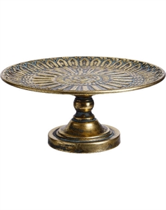 Блюдо на ножке Эфиопия 37х37х17 см Гласар