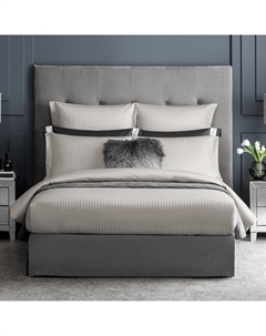 Комплект постельного белья Ларье серый Двуспальный евро Togas