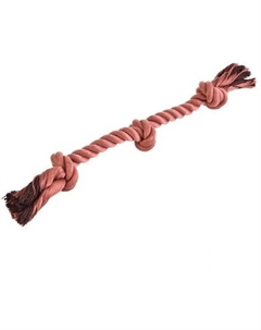 Игрушка для собак канат с тремя узлами - 43 см Homepet