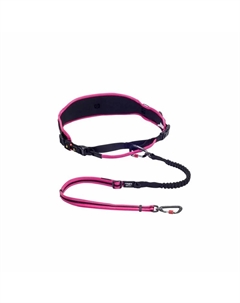 Air Tech Sport Riem & Lijn L-XLPink комплект для каникросса с амортизирующим поводком, размер XL, длина 1-1,5 м - 39-64 кг, на обхват талии 80-120 см, цвет розовый Rogz