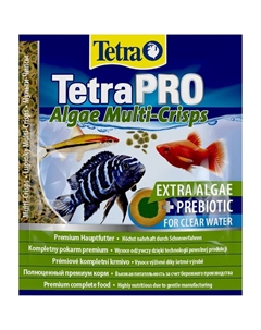 Pro Algae Crisps корм растительный для всех видов рыб в чипсах - 12 г (саше) Tetra