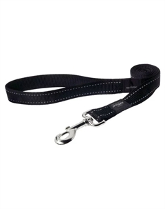 Поводок для очень крупных собак размер XL серии Utility длина 1,2 м, черный Rogz