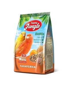 Сухой корм для канареек - 500 г Happy jungle