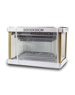 Prime аквариумный набор "Матрешка" 5 в 1, стекло OpticWhite 57, 37, 23, 16, 10 л Primezoo