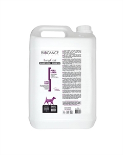 Натуральный био-шампунь Long Coat для длинношерстных пород собак - 5 л Biogance
