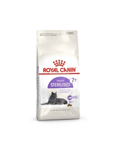 Sterilised 7+ полнорационный сухой корм для пожилых стерилизованных кошек с 7 до 12 лет Royal canin