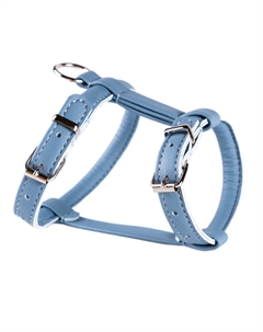 Шлейка круглая для собак Candy, обхват шеи 27-35 см, обхват груди 37-45 см, голубая Аркон