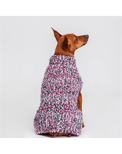 Свитер вязаный для кошек и собак, L, сине-фиолетовый Rurri