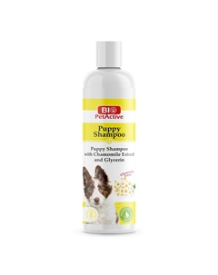 Puppy Shampoo Шампунь с экстрактом ромашки и глицерином для щенков, 400 мл Biopetactive