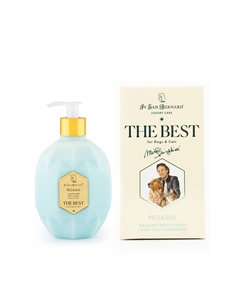 Кондиционер для длинной шерсти кошек и собак с экстрактом мальвы The Best line Pegasus, 500 мл Iv san bernard