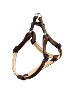 Шлейка для собак Daytona, M, обхват шеи 51-55 см, обхват груди 53-61 см, ширина 15 мм, коричневая Ferplast