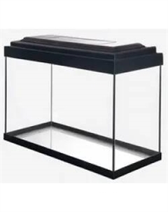 Аквариум (44,5х24х39 см), 30 л, черный Аква гесса
