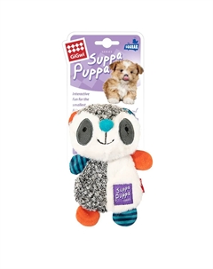 Игрушка с пищалкой для маленьких собак Енот, 17,5 см Gigwi