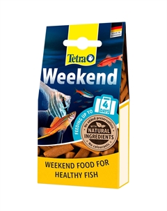 Weekend Корм выходного дня для рыб, 20 палочек Tetra