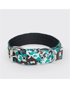 Ошейник нейлоновый для собак Soft Classic, обхват шеи 60,5 см, ширина 3,8 см, пиксель Rungo