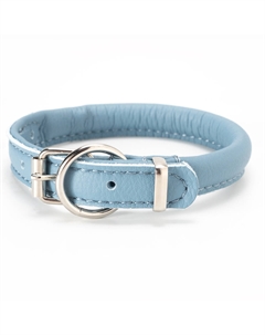 Ошейник круглый для кошек и собак мелких пород Candy, обхват шеи 21-29 см, голубой Аркон