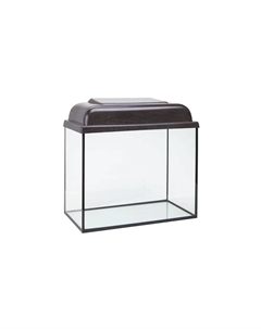 Аквариум (36х19х31,7 см) прямоугольный с крышкой, 20 л, венге Голд фиш