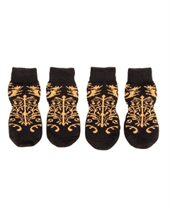 Носки для собак 5XL черный (унисекс) Rurri