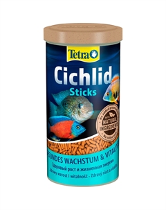 Cichlid Sticks корм для рыб всех видов цихлид в гранулах, 1 л Tetra
