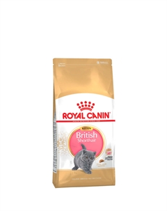 British Shorthair Kitten Сухой корм для британских короткошерстных котят в возрасте до 12 месяцев, 400 гр. Royal canin