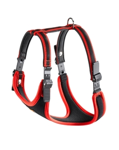 Шлейка для собак Ergocomfort P, XL, обхват шеи 64-74 см, обхват груди 82-92 см, красная Ferplast