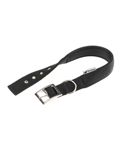 Ошейник для собак на мягкой подкладке Daytona, ширина 4 см, длина 74 см, черный Ferplast