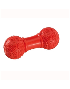 Игрушка для собак Гантель резиновая с баскетбольными мячами Petmax