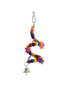 Игрушка для птиц Змейка 165*30мм Триол