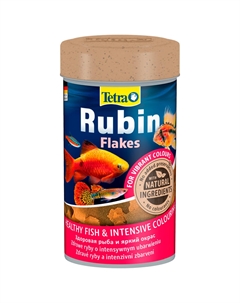 Rubin корм для рыб хлопья для окраса Tetra