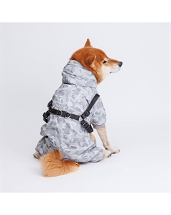 Комбинезон светоотражающий для собак, 3XL, с пятнами Petmax