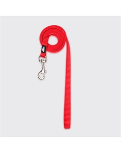 Поводок нейлоновый для собак, 10 мм, 120 см, красный Rungo