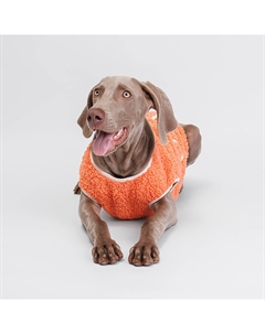 Жилетка-пальто для собак, 5XL, оранжевая Petmax