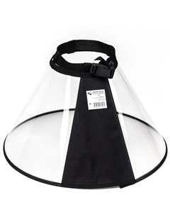 Воротник защитный на липучке с ошейником №20 Zooтекстиль