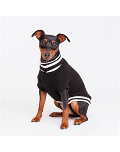 Свитер для кошек и собак, S, черный Petmax