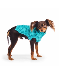 Свитер вязаный для собак 55см 4XL зеленый (унисекс) Petmax