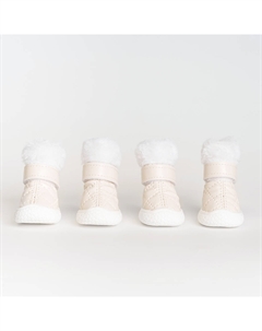 Ботинки-дутики для собак, L, бежевый Rurri