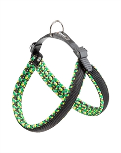 Шлейка для собак Agila Fantasy 3, обхват шеи и груди 42-50 см, ширина 15 мм, черная Ferplast
