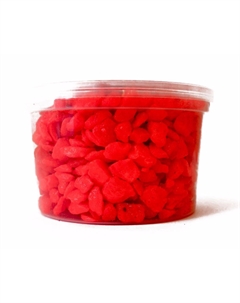 Грунт цв. экстра Алый, 5-10мм, 350г Аквагрунт