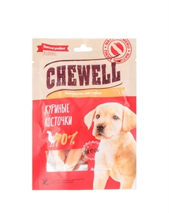 Лакомство Куриные косточки для щенков, 100 гр. Chewell