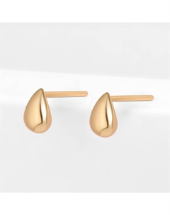 Золотые серьги гвоздики Efremof