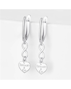 Серебряные серьги подвесные Talant