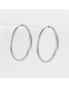 Серебряные серьги конго Talant