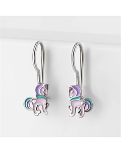 Серебряные серьги детские Efremof