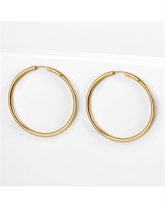 Золотые серьги конго Carlin